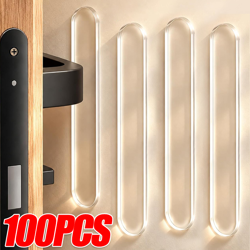 Furniture Joint Hardware - Strip Pelindung Kabinet Silikon Perekat Diri