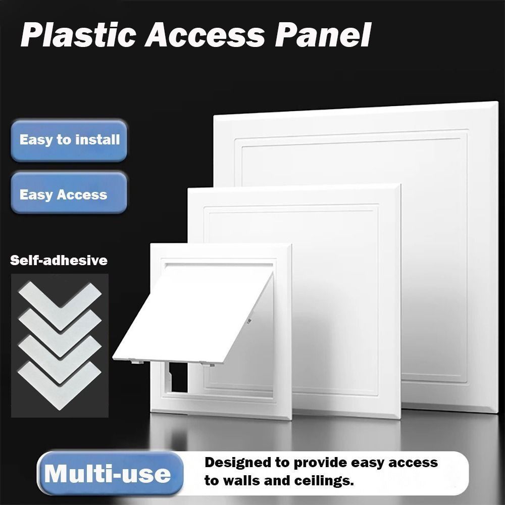 Furniture Hardware Fitting - Pintu Panel Akses Plastik Putih Mew,