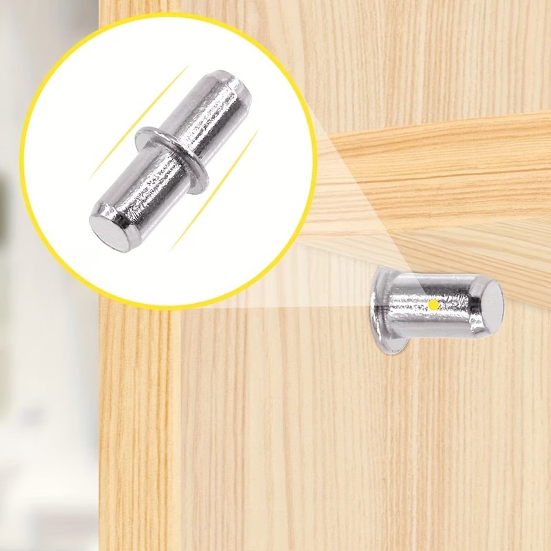 Furniture Hardware Material - 94 buah Pin Rak Buku, Bahan