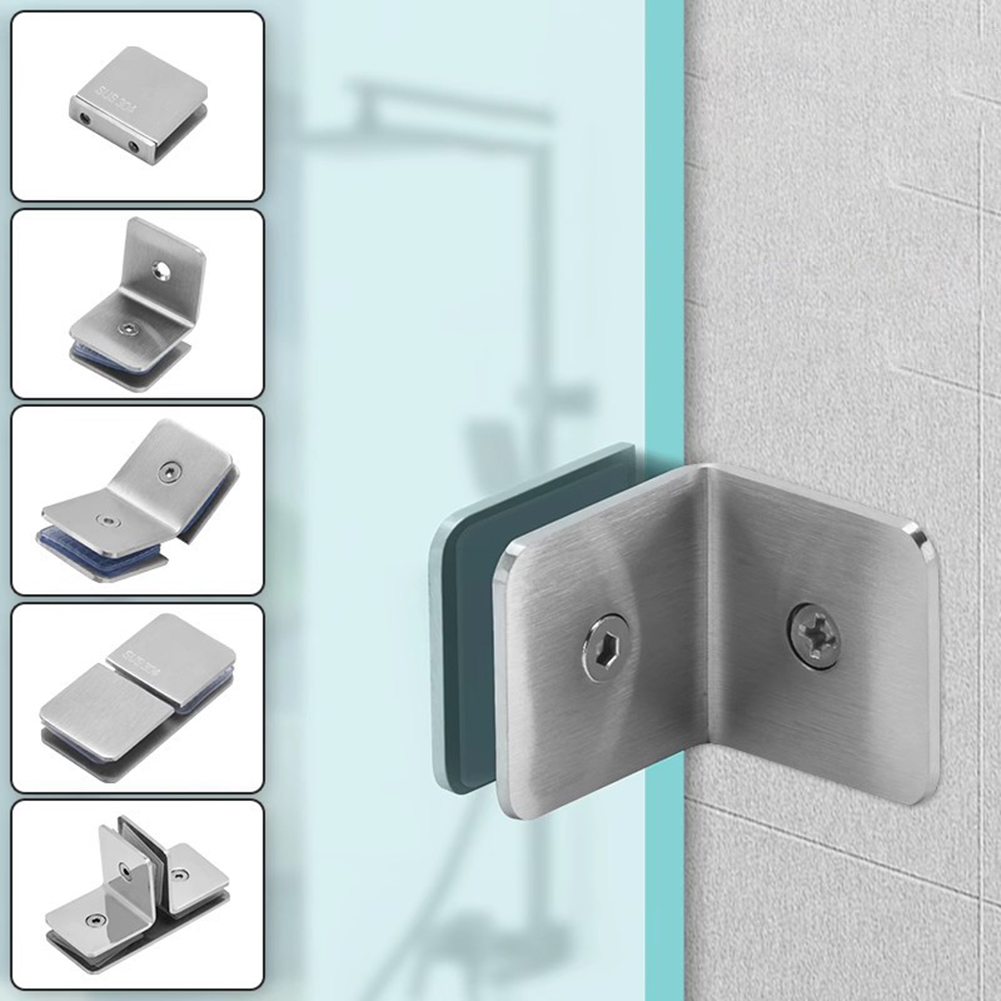 Furniture Hardware Connectors - Baja Tahan Karat 90 ° Klip