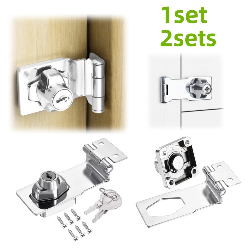 Furniture Hardware Restoration - 1/2Set Kunci Pengaman Furnitur Gaya Kenop,