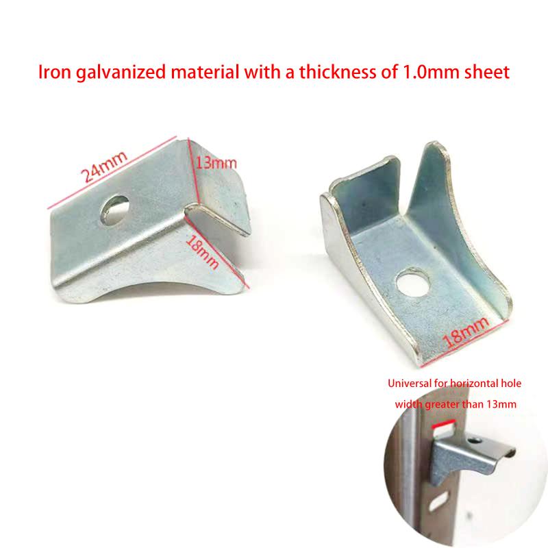 Shelf Peg Support - 10 Buah Penjepit Rak Logam untuk