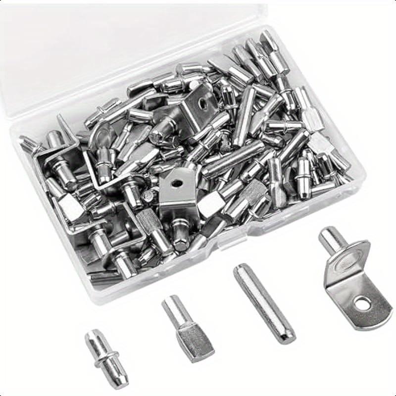 Shelf Peg Support - 104 Buah Kit Pasak Rak 4