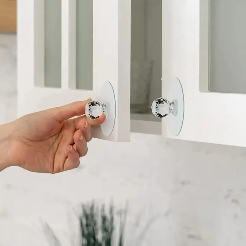 Furniture Hardware Knobs - Kenop & Pengait Pintu Kristal Berkilau