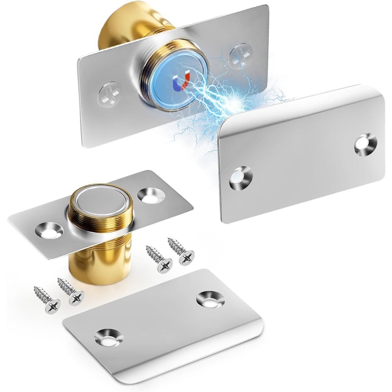 2 Buah Penahan Pintu Magnetik  - Furniture Hardware Fitting ulasan dan harga