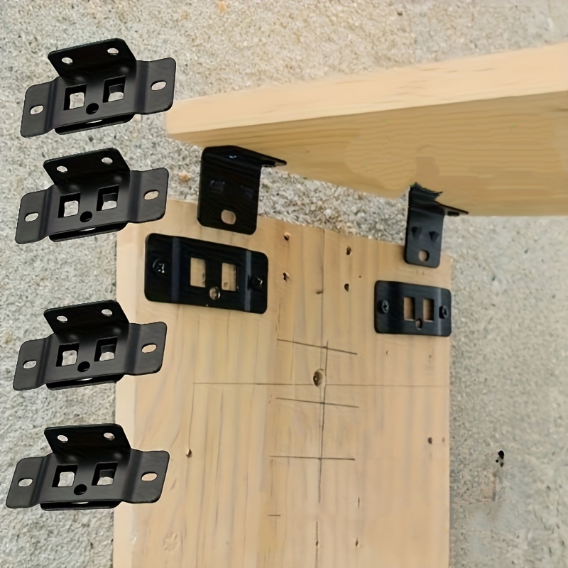 4Set Rak Furnitur Dua-Dalam-Sa - Furniture Hardware Connectors ulasan dan harga