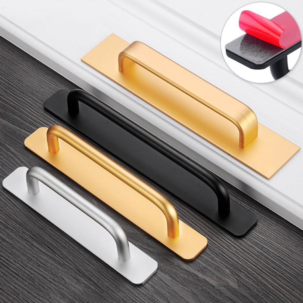 Pegangan pintu bebas lubang al - Furniture Hardware Knobs ulasan dan harga