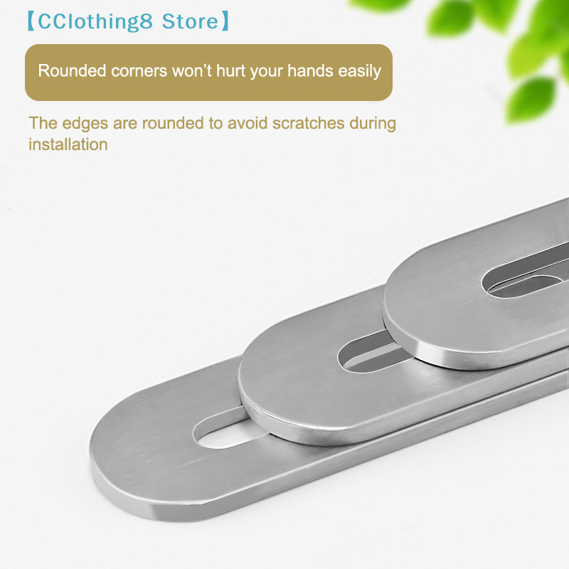 Braket Sudut Datar Baja Tahan  - Furniture Hardware Connectors ulasan dan harga