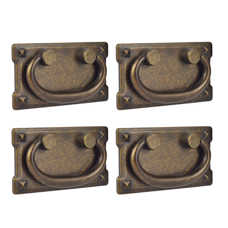 4 Buah Gagang Tarik Cincin Lac - Furniture Joint Hardware ulasan dan harga