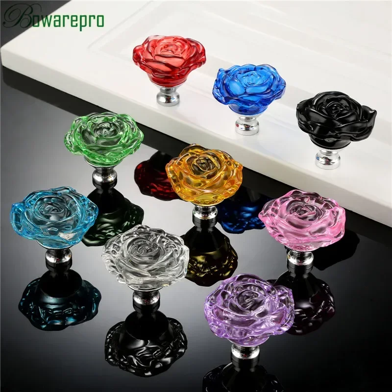 Bowarepro 50MM Kristal Mawar K - Furniture Hardware Restoration ulasan dan harga