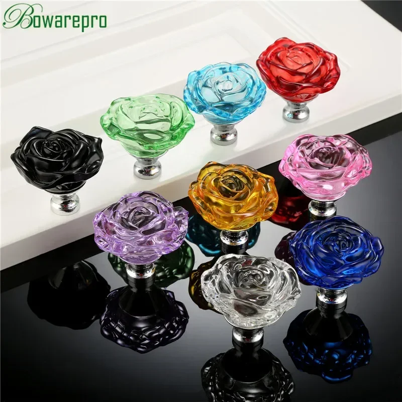 Bowarepro 50MM Kristal Mawar K - Furniture Hardware Restoration ulasan dan harga