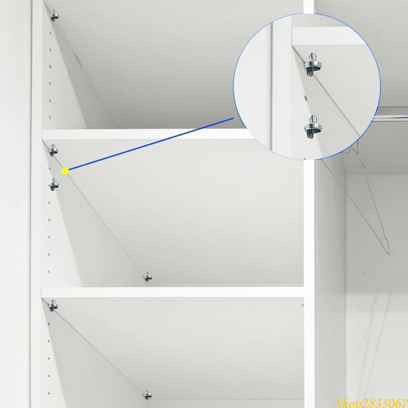 100 Buah Pasak Campuran Seng P - Shelf Peg Support ulasan dan harga