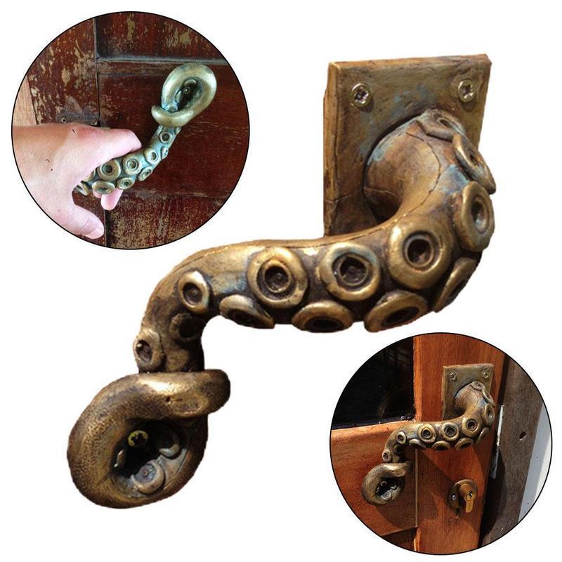 Kenop pintu gurita antik gaya  - Furniture Hardware Restoration ulasan dan harga