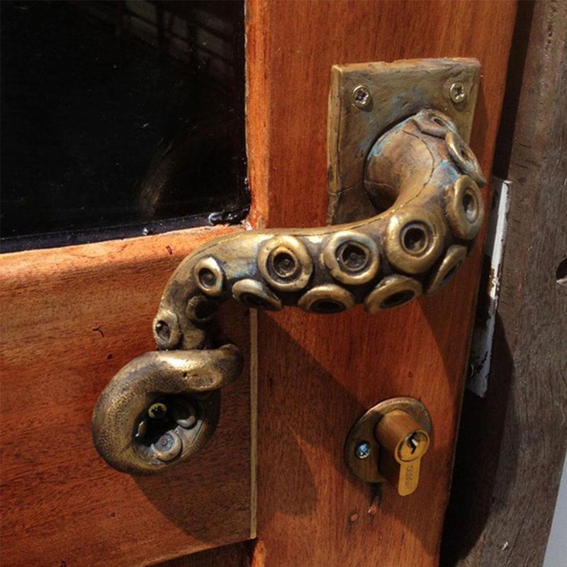 Kenop pintu gurita antik gaya  - Furniture Hardware Restoration ulasan dan harga