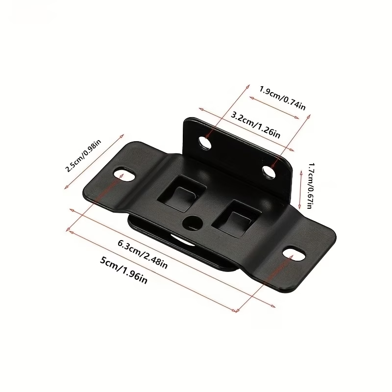 4 Buah Gesper Pengikat Logam D - Furniture Hardware Connectors ulasan dan harga