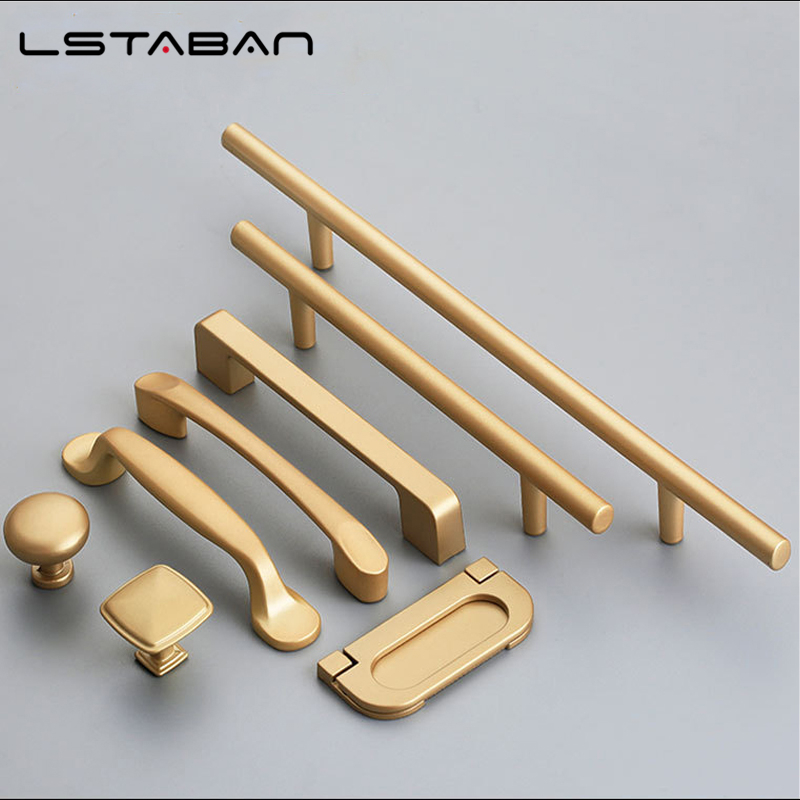 Emas Sederhana Fashion Alumini - Furniture Hardware Restoration ulasan dan harga