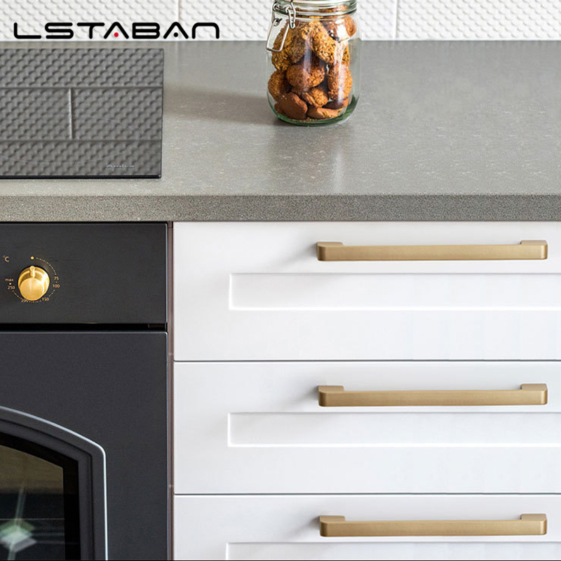 Emas Sederhana Fashion Alumini - Furniture Hardware Restoration ulasan dan harga
