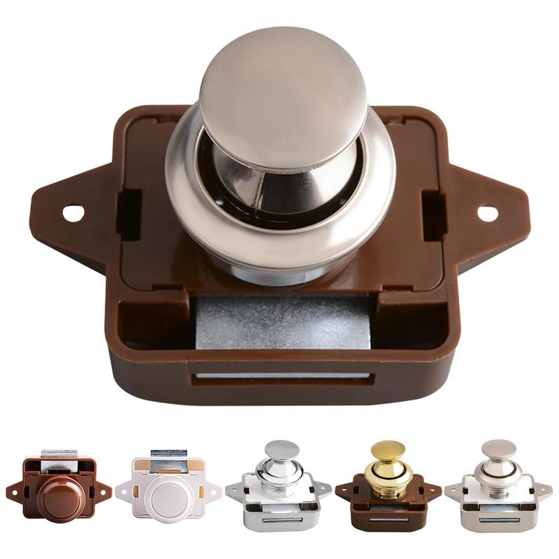 Kunci gerendel tombol tekan mo - Furniture Hardware Knobs ulasan dan harga