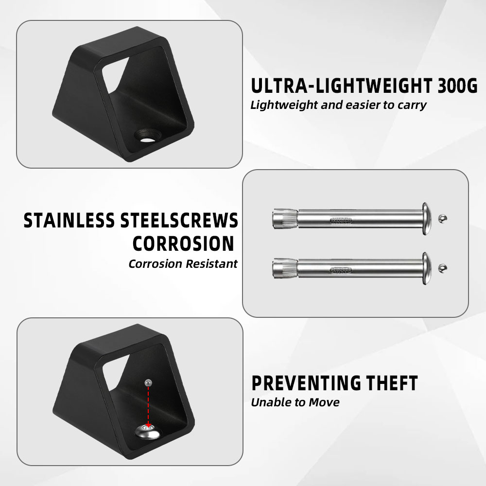 Kunci Baja Anti Maling Braket  - Universal Furniture Hardware ulasan dan harga
