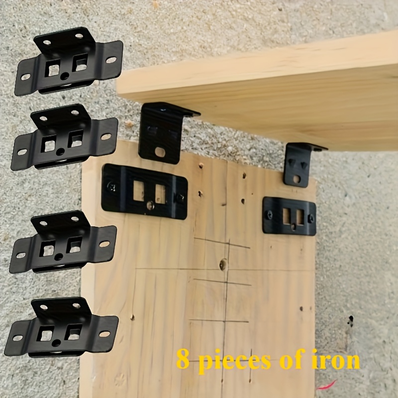 4 Set Klip Pengikat Logam 2-in - Furniture Hardware Connectors ulasan dan harga